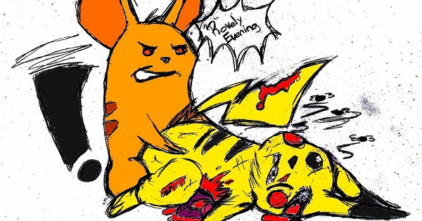 Ling- Ling and Pikachu [color].jpg