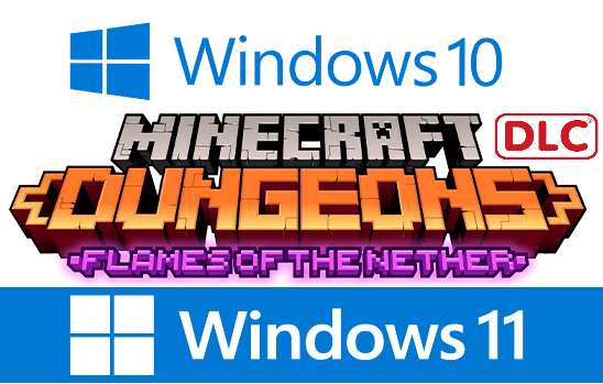 Minecraft Dungeons Flames of the Nethe DLC Win 1011.png