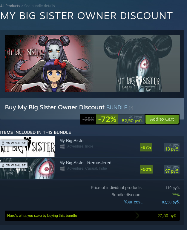 Screenshot 2023-06-11 at 22-52-16 Save 72% on My Big Sister Owner Discount on Steam.webp