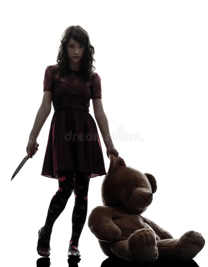 strange-young-woman-killer-holding-bloody-knife-silhouette-one-caucasian-teddy-bear-white-bac...webp