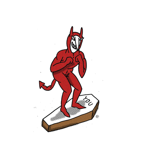 the devil dancing on your grave - Imgur.gif