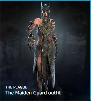 The Plague- The Maiden Guard outfit.webp