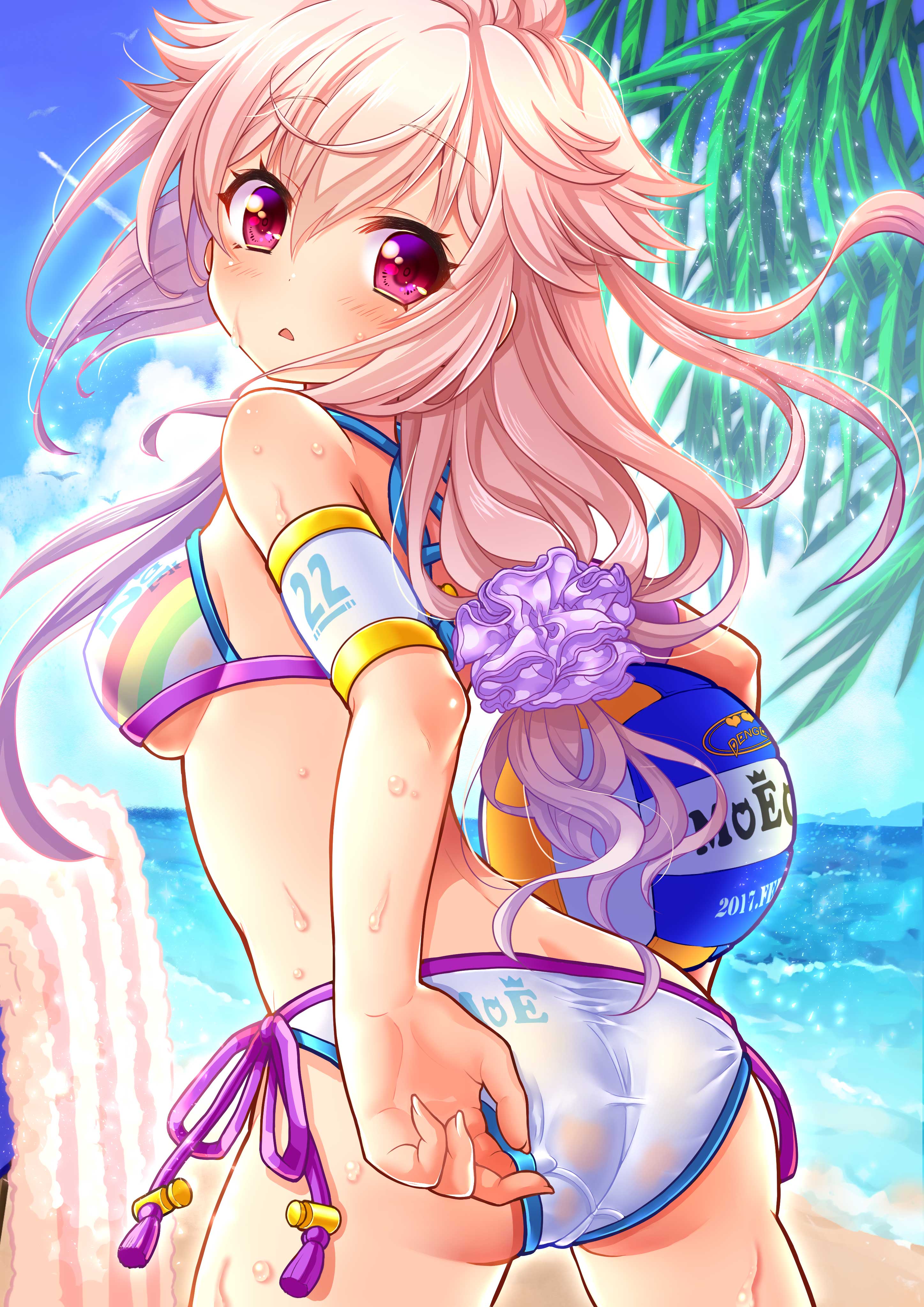 yande.re 385363 ass bikini fujisawa_inuichi see_through swimsuits underboob wet.jpg