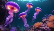 purple-jellyfish-swim-in-the-water-next-to-neon-co.webp
